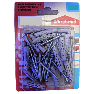 BLISTER KOŁKA ROZP.TRÓJ.ROZP. 6X30