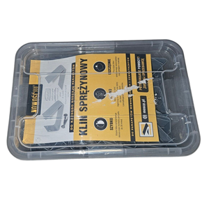 Klin sprężynowy do parapetów F1 z otworami 100szt