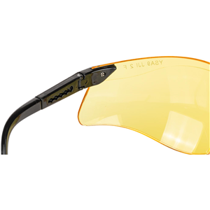 CC Okulary ochronne regulowane zauszniki żółte