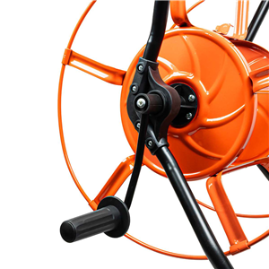 CC Wózek metalowy na wąż ogrodowy 60m 1/2'