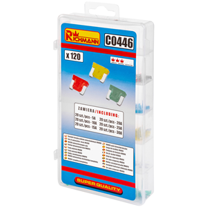 CC Komplet bezpieczników mikro (120szt)