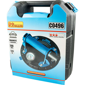 CC Przyssawka do szyb z manometrem 200mm 120kg