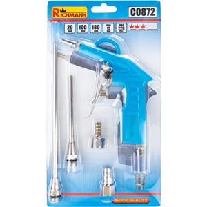 CC Pistolet do przedmuchiwania + 3 dysze