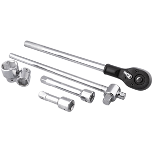 CC Zestaw nasadek 3/4' 6-kątne (18szt)