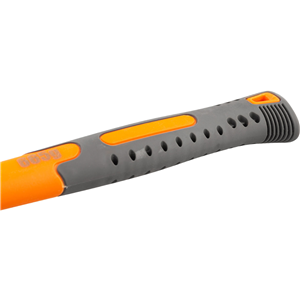 CC Młotek gumowy biało-czarny 90mm FIBERGLASS.