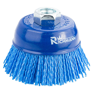 CC Szczotka nylonowa doczołowa M14 75mm