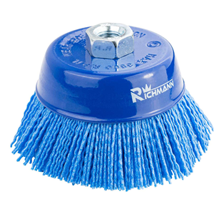 CC Szczotka nylonowa doczołowa M14 100mm