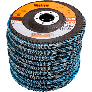 CC Tarcza listkowa wypukła 115mm P100 cyrkoniowa