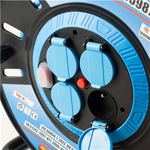 CC Przedłużacz bębnowy plastik 25m 3x1,5mm IP44