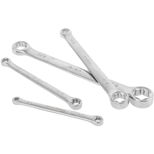 CC Zestaw kluczy oczkowych TORX E6-E24 (4szt)