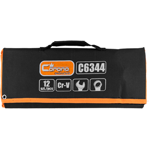 CC Zestaw kluczy płasko-oczkowych 6-32mm (12szt)