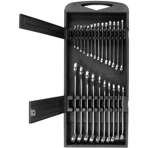 CC Zestaw kluczy płasko-oczkow. w kasecie (24szt)