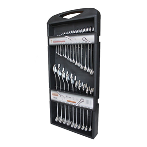 CC Zestaw kluczy płasko-oczkow. w kasecie (24szt)