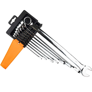 CC Zestaw kluczy płasko-oczkowych długich (8szt)