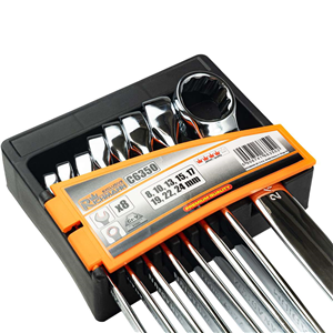 CC Zestaw kluczy płasko-oczkowych długich (8szt)