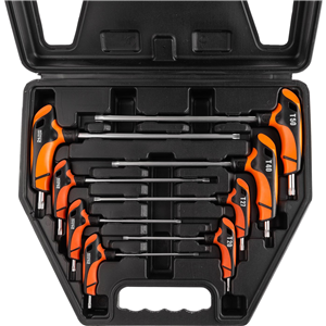 CC Zestaw wkrętaków TORX uchwyt "T" T15-T50 (8szt)