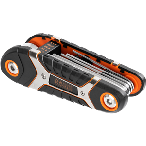 CC Klucze imbusowych składane 1,5-8mm (8szt)