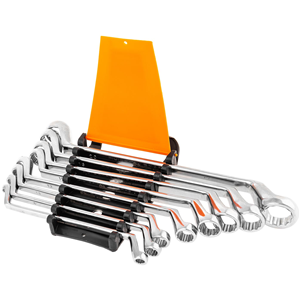 CC Zestaw kluczy oczkowo-giętych 6-22mm (8szt)