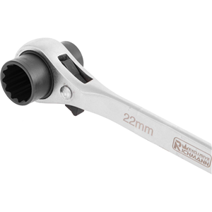 CC Klucz do rusztowań z grzechotką 19x22mm