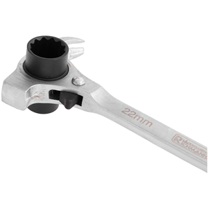 CC Klucz do rusztowań młotkow z grzechot. 19x22mm