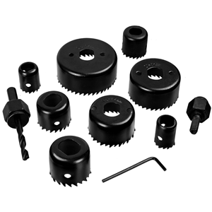 CC Zestaw otwornic do gips-kartonu 19-64mm (11szt)