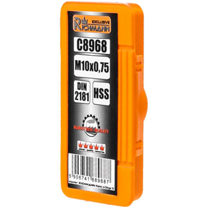 CC Gwintownik drobnozwojowy HSS M10x0,75mm DIN2181