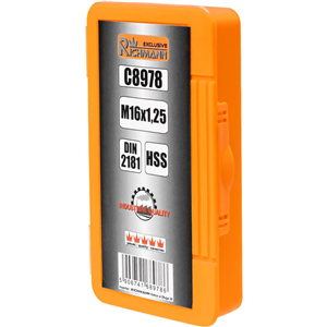 CC Gwintownik drobnozwojowy HSS M16x1,25mm DIN2181