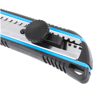 CC Nożyk do tapet gumowany z pokrętłem 18mm