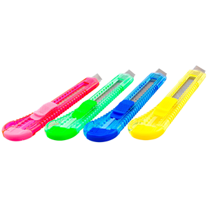 CC Nożyk do tapet w tubie kolorowe (12szt)