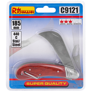 CC Nóż monterski z zakrzywionym ostrzem 185mm