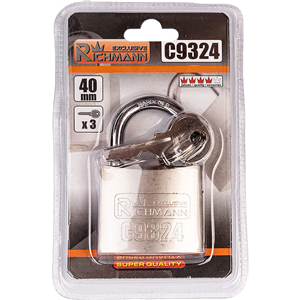 CC Kłódka patynowa 40mm x 16,5mm x 6mm