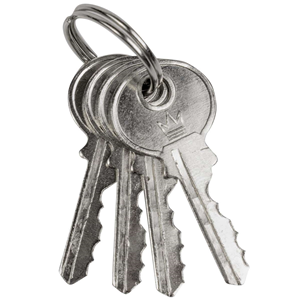 CC Kłódka niebieska z długim pałąkiem 60x21,x8,5mm