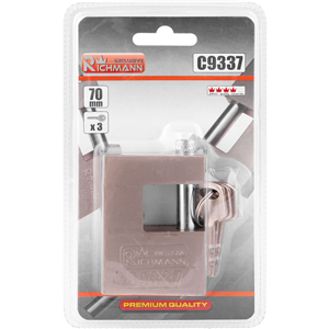 CC Kłódka trzpieniowa 70mm x 20mm x 12mm