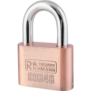 CC Kłódka niklowana 60mm 4 kluczyki