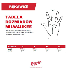 MB Rękawice na przecięcia zimowe A 7 (12par)