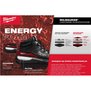 MM Buty ochronne skóra S3S FLEXTRED "45" BOA - zdjęcie 5