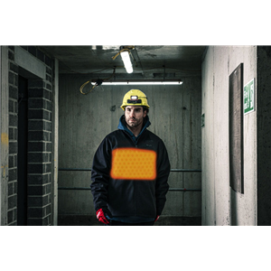 MM KURTKA PODGRZEWANA CZARNA M12 HJBL6-0 (M)