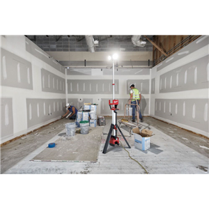 MM LAMPA STOJĄCA Z ŁADOWARKĄ 6000lm M18 HOSALC-0