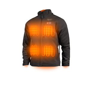 MM KURTKA PODGRZEWANA CZARNA M12 HJBL5-0 (XXL)