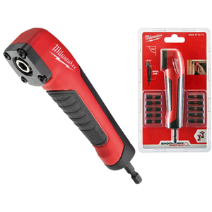 MO Udarowa nasadka kątowa 90° + 10szt bitów