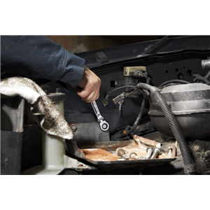 MO Klucze płasko-oczkowe z grzech. łamane (7szt)