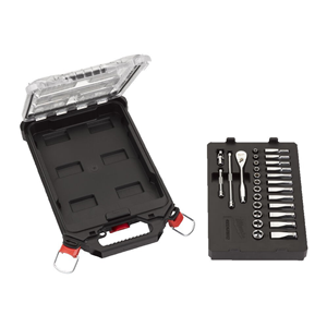 MO PACKOUT zestaw nasadek chrom 1/4' (28szt)