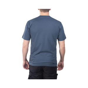 MX T-Shirt krótki rękaw z kieszenią niebieski "XL"