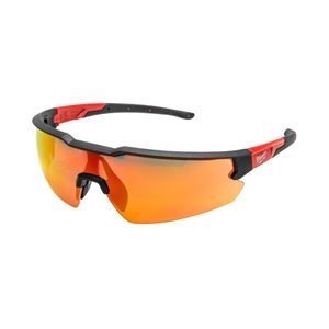 MXB Okulary odporne na zarysow. lustrzane czerwone