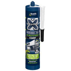 DB X-POLYMER czarny USZCZ.-KLEJ dom& wnętrze 290ml