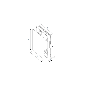 AW Maskownica PCV 20x20