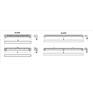 AW Nawiewnik okienny Slimline 2000