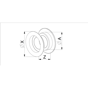 AW Osłona went.do drzwi fi55 k39 (mahoń)