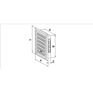 AW Osłona went. 14x14 TŻ EKO3  T92