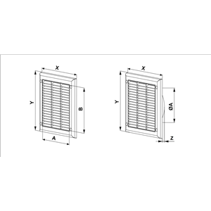 AW Osłona went. 14x14 TUŻS.fi125